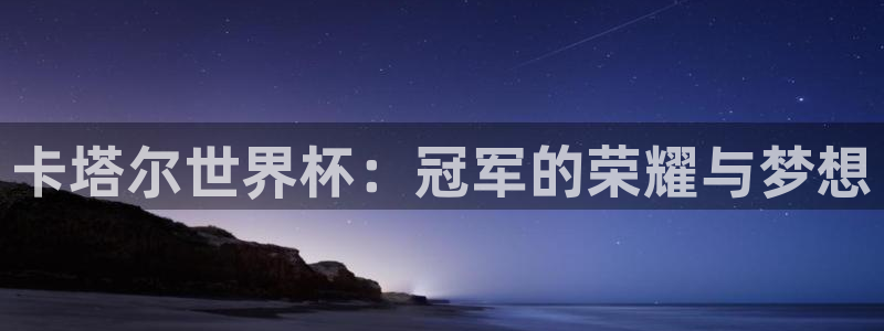 世界杯足球比赛：卡塔尔世界杯：冠军的荣耀与梦想